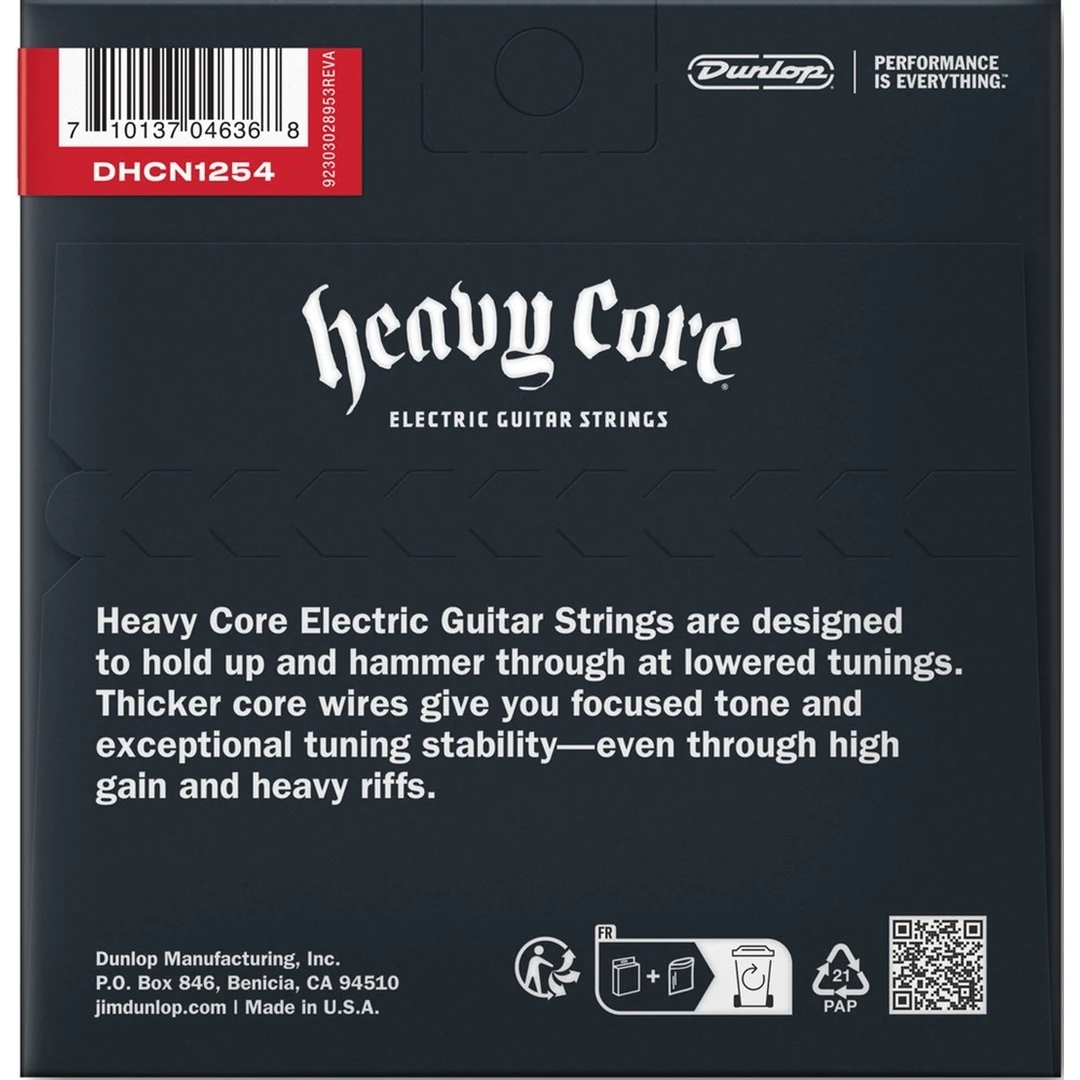 Струны для электрогитары Dunlop DHCN1254 12-54