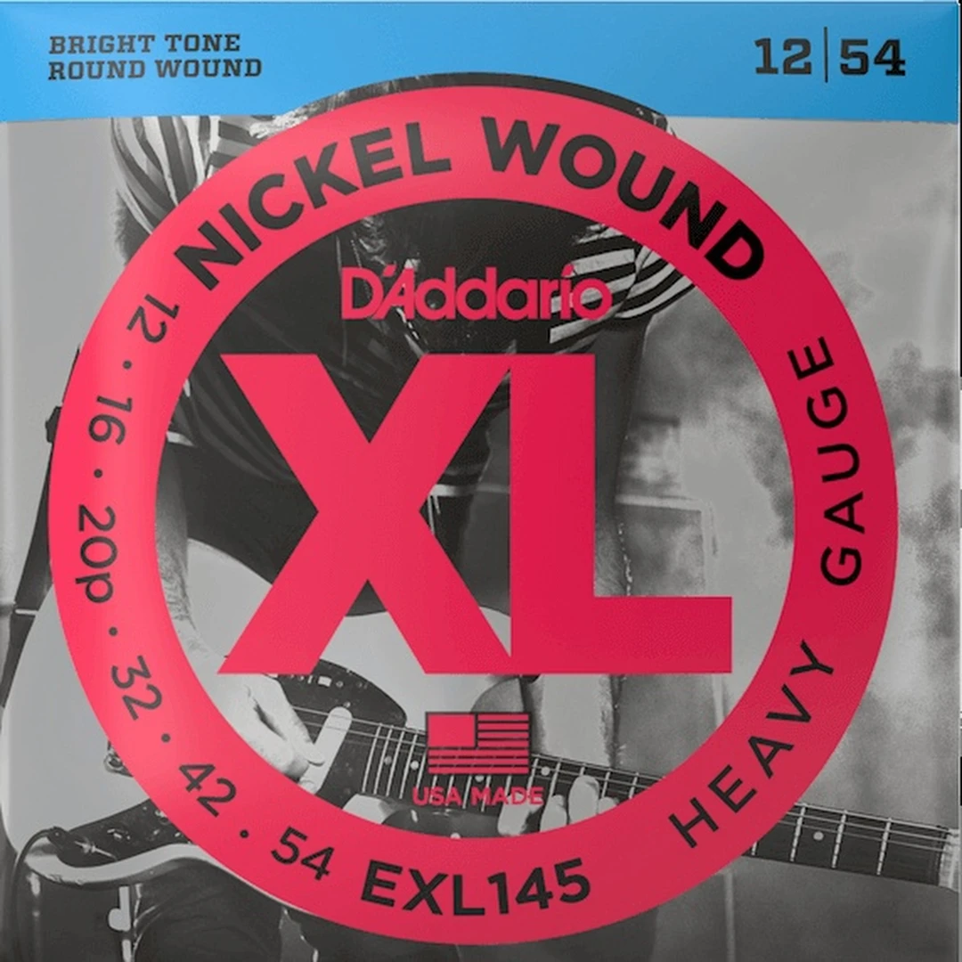 Струны для электрогитары D'Addario EXL145 12-54