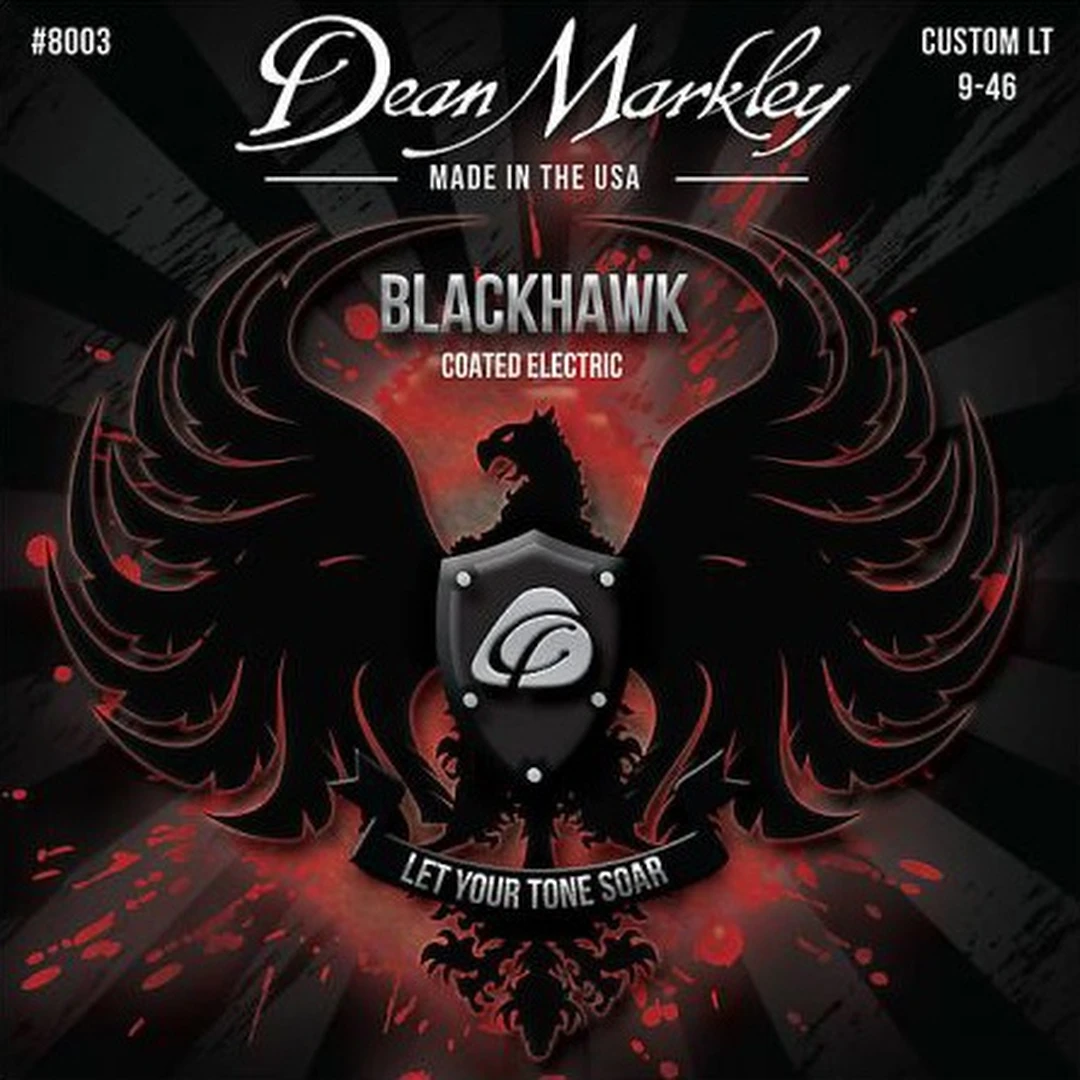 Струны для электрогитары Dean Markley 8003 Blackhawk 9-46