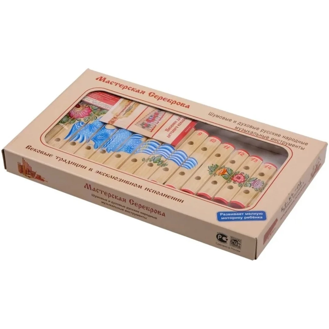 Ксилофон Мастерская Сереброва MS-K1-KS-06