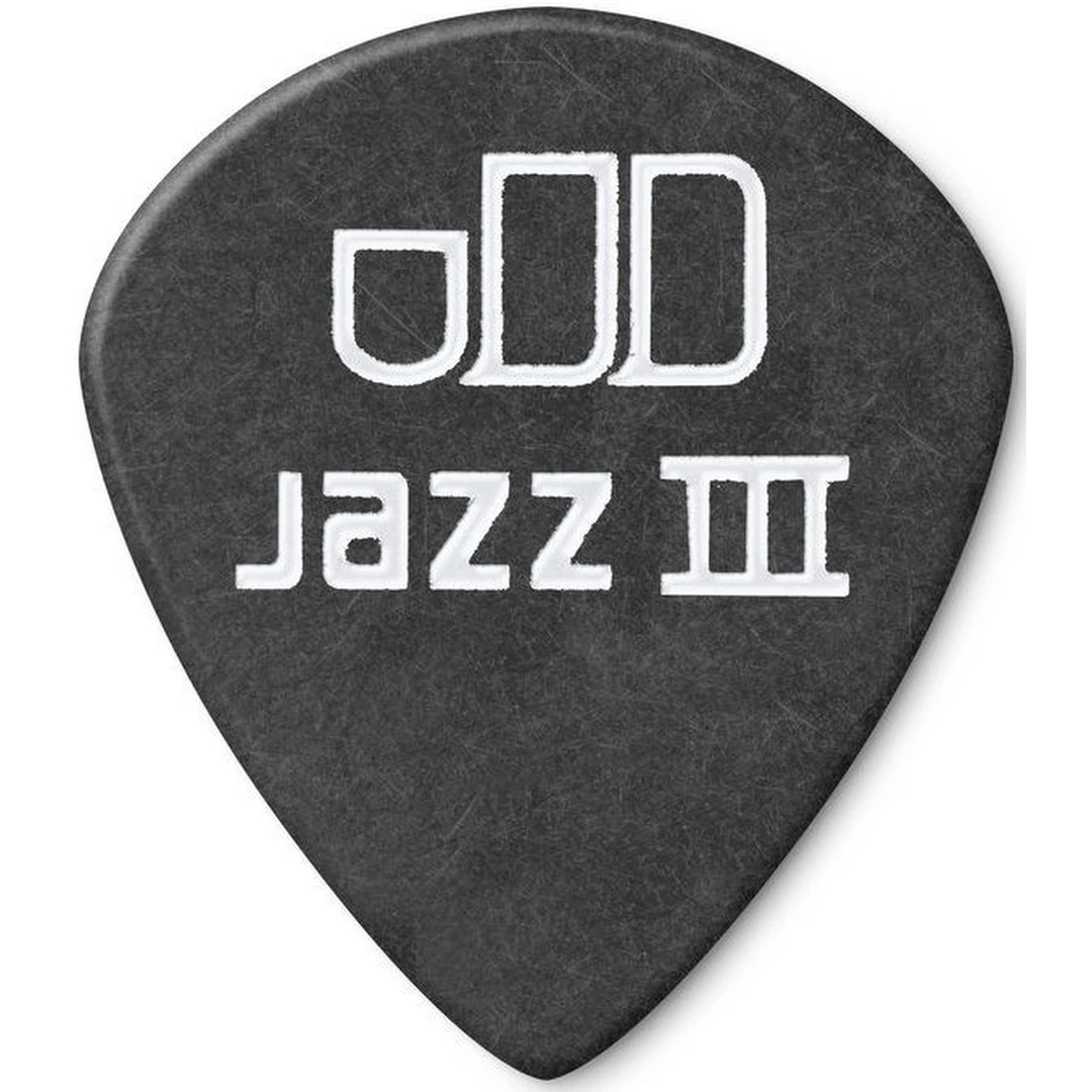 Медиатор Dunlop 482R1.14 Tortex Pitch Black Jazz III 1.14