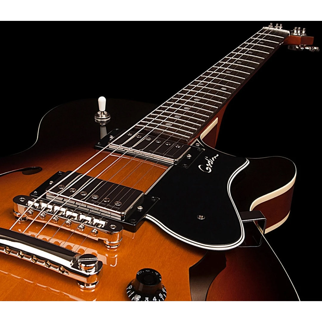 Полуакустическая гитара Godin Montreal Premiere Sunburst HG