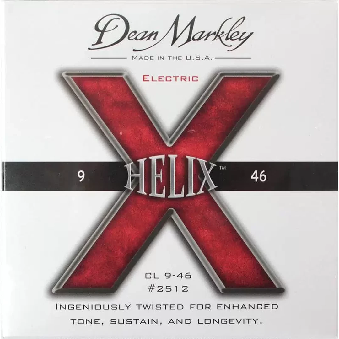 Струны для электрогитары Dean Markley 2512 Helix HD Electric CL 10-46