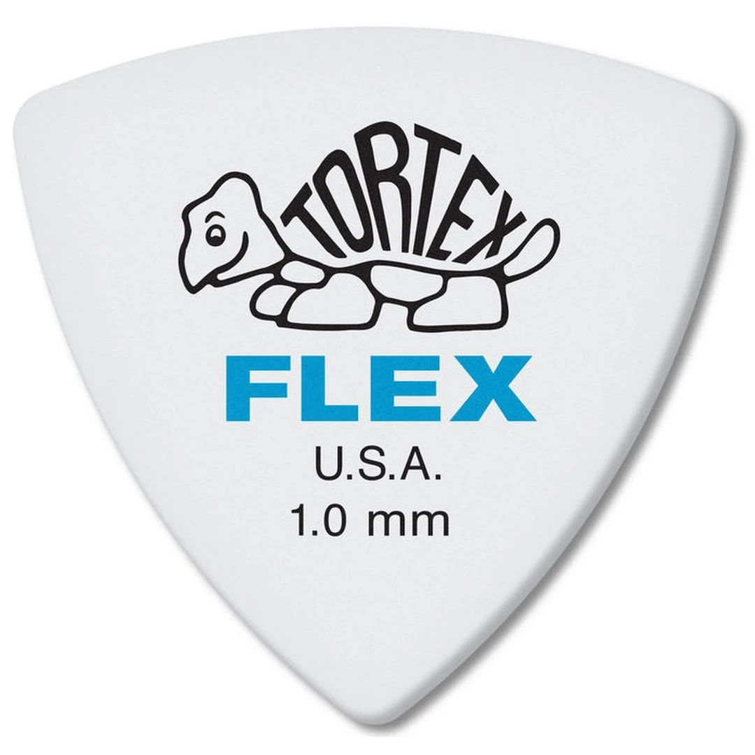 Медиатор Dunlop 456R1.0 Tortex Flex Triangle 1.0