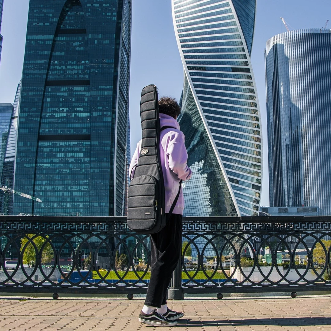 Чехол для бас-гитары Bagandmusic Bass Casual Plus BM1174