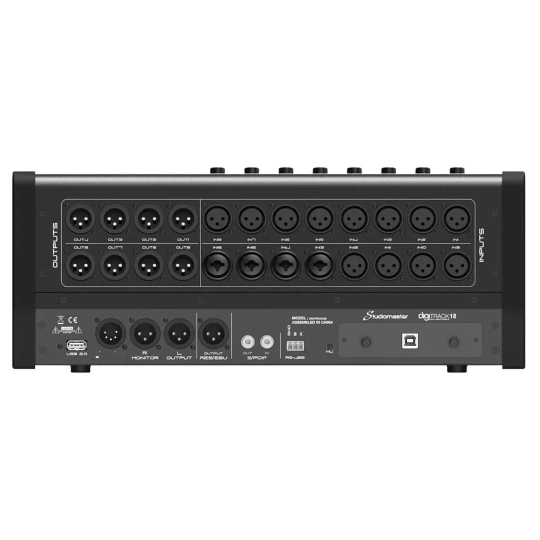 Цифровой микшерный пульт Studiomaster DigiTrack 18