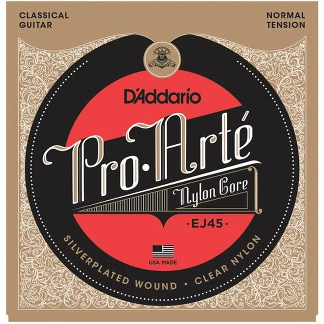 Струны для классической гитары D'Addario EJ45 Normal Tension