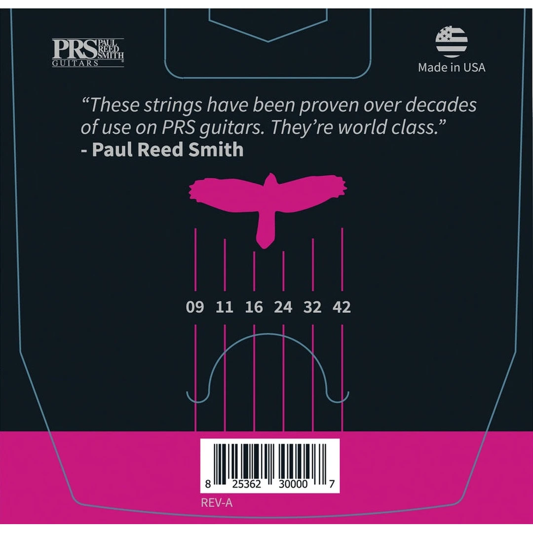 Струны для электрогитары PRS Classic Super Light 09-42