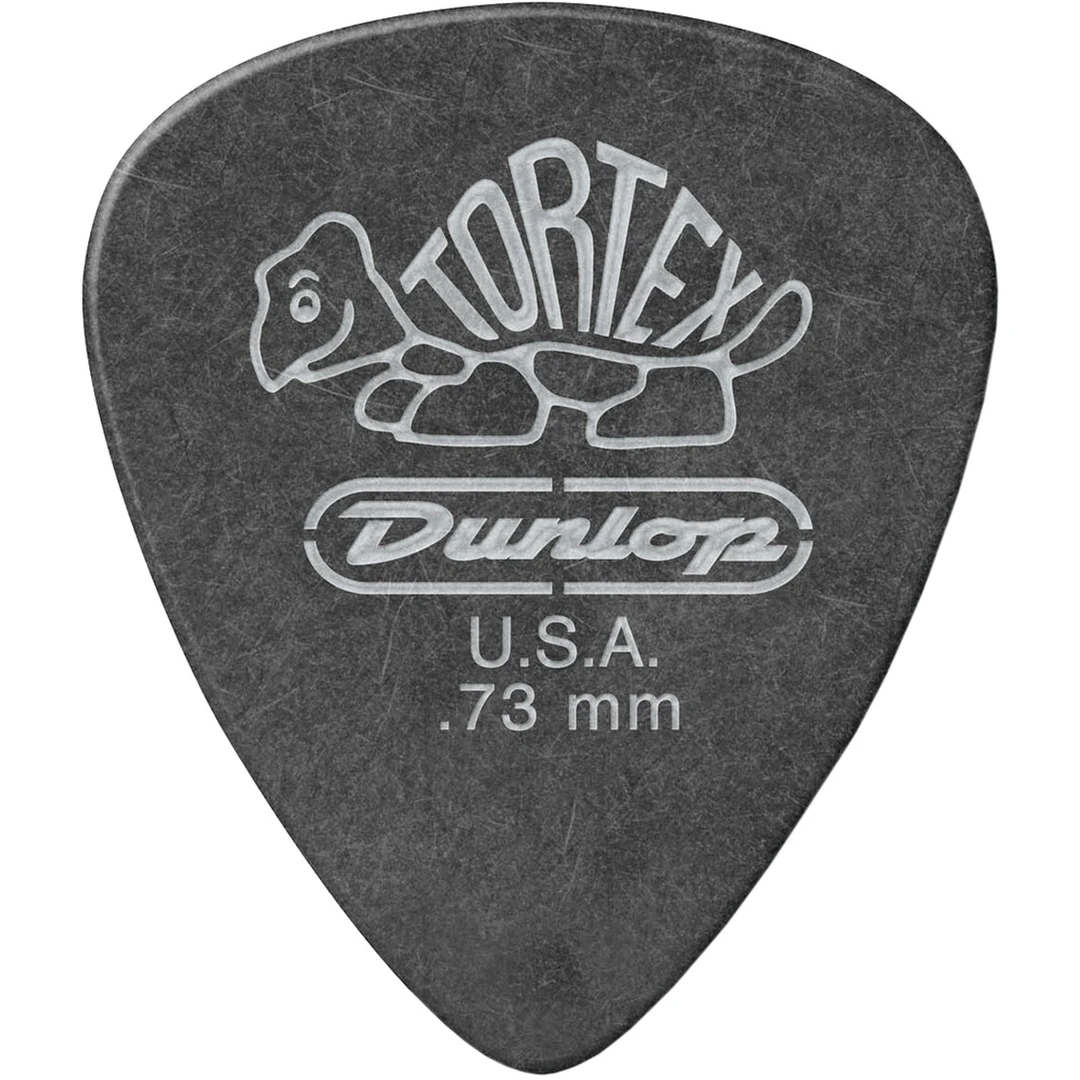 Медиатор Dunlop 488R.73 Tortex Pitch Black Standard .73
