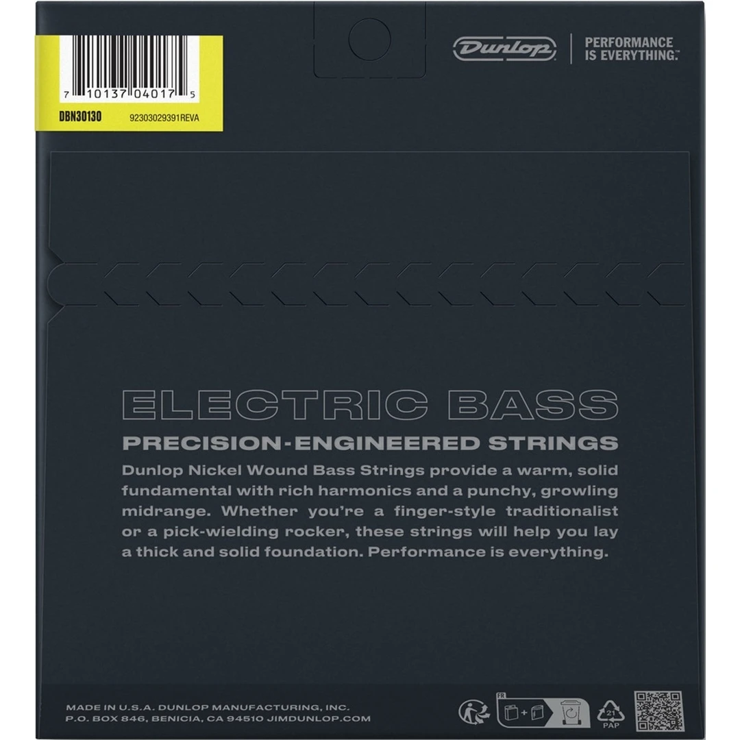 Струны для бас-гитары Dunlop DBN30130 30-130