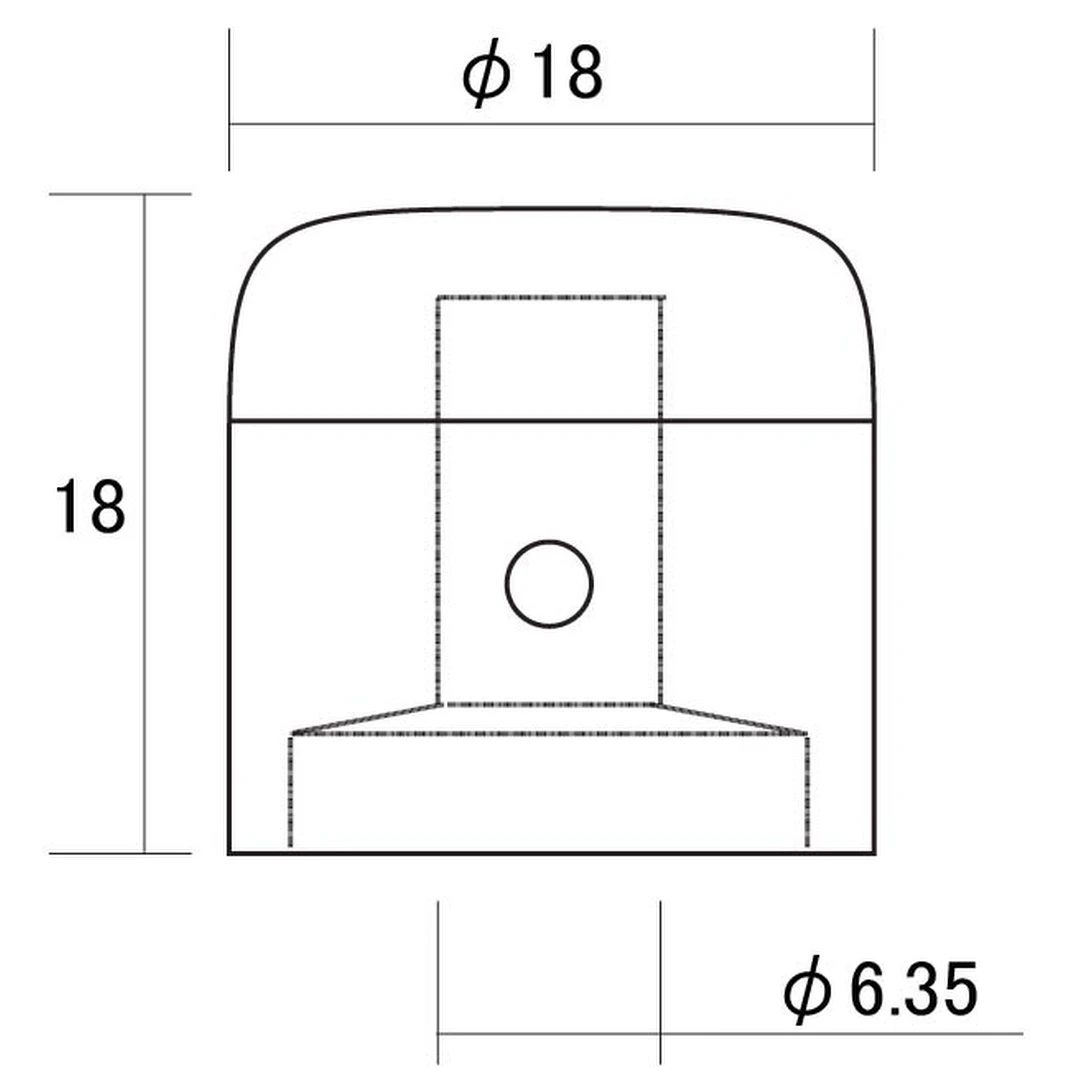 Ручка потенциометра Hosco MKB-18I