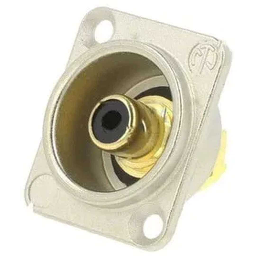 Разъем панельный Neutrik NF2D-0 RCA (тюльпан) D-типа