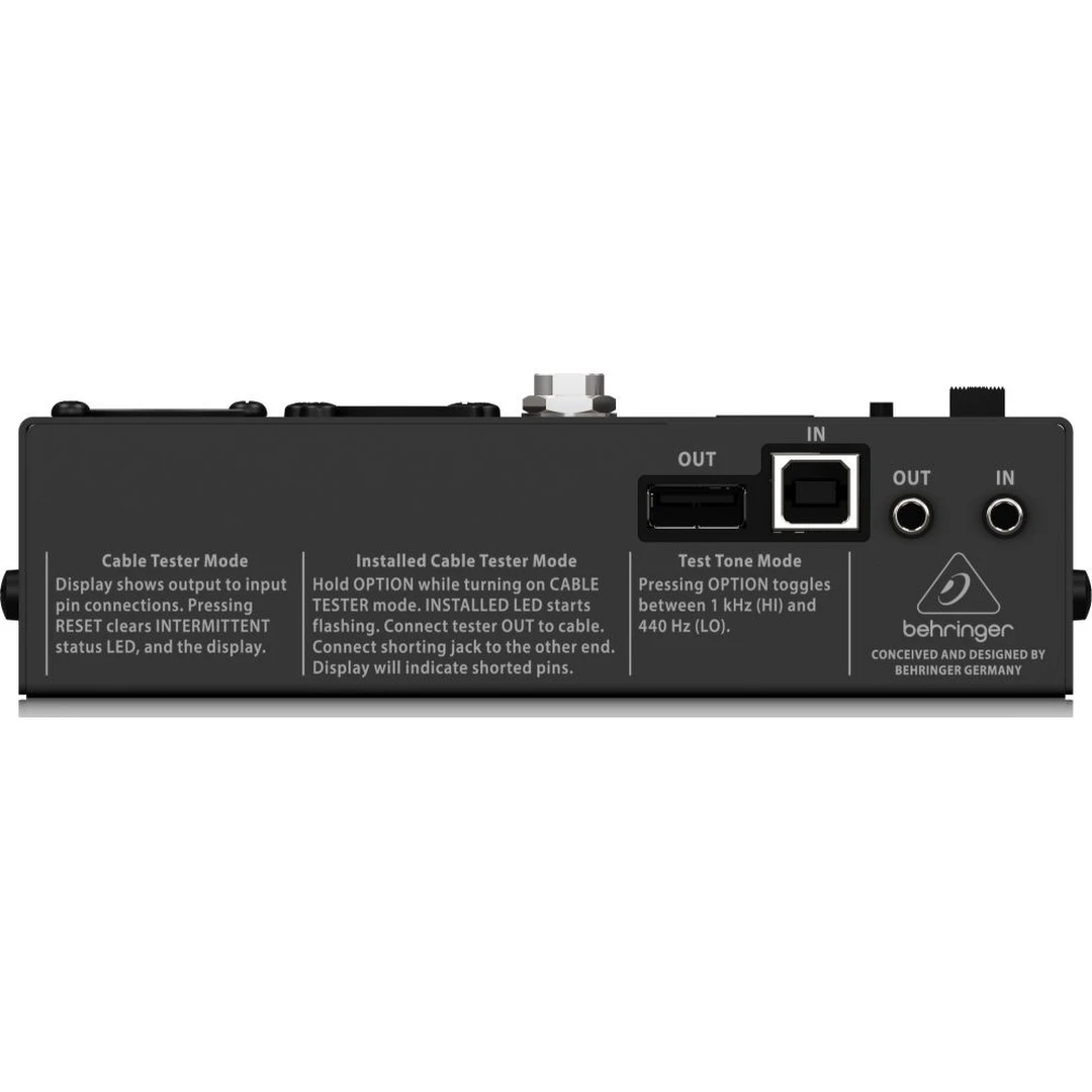 Тестер для кабелей Behringer CT200