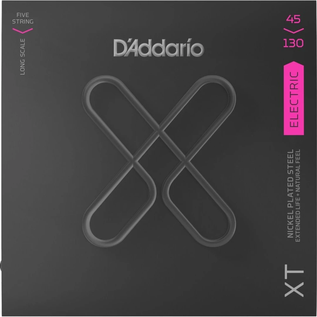 Струны для бас-гитары D'Addario XTB45130 45-130