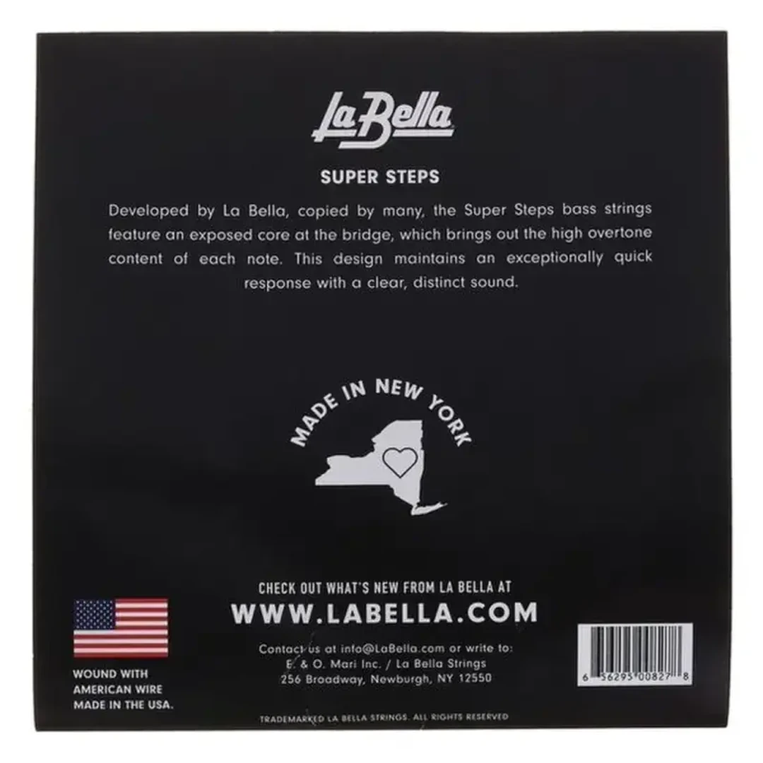 Струны для бас-гитары La Bella SS40-B 40-118