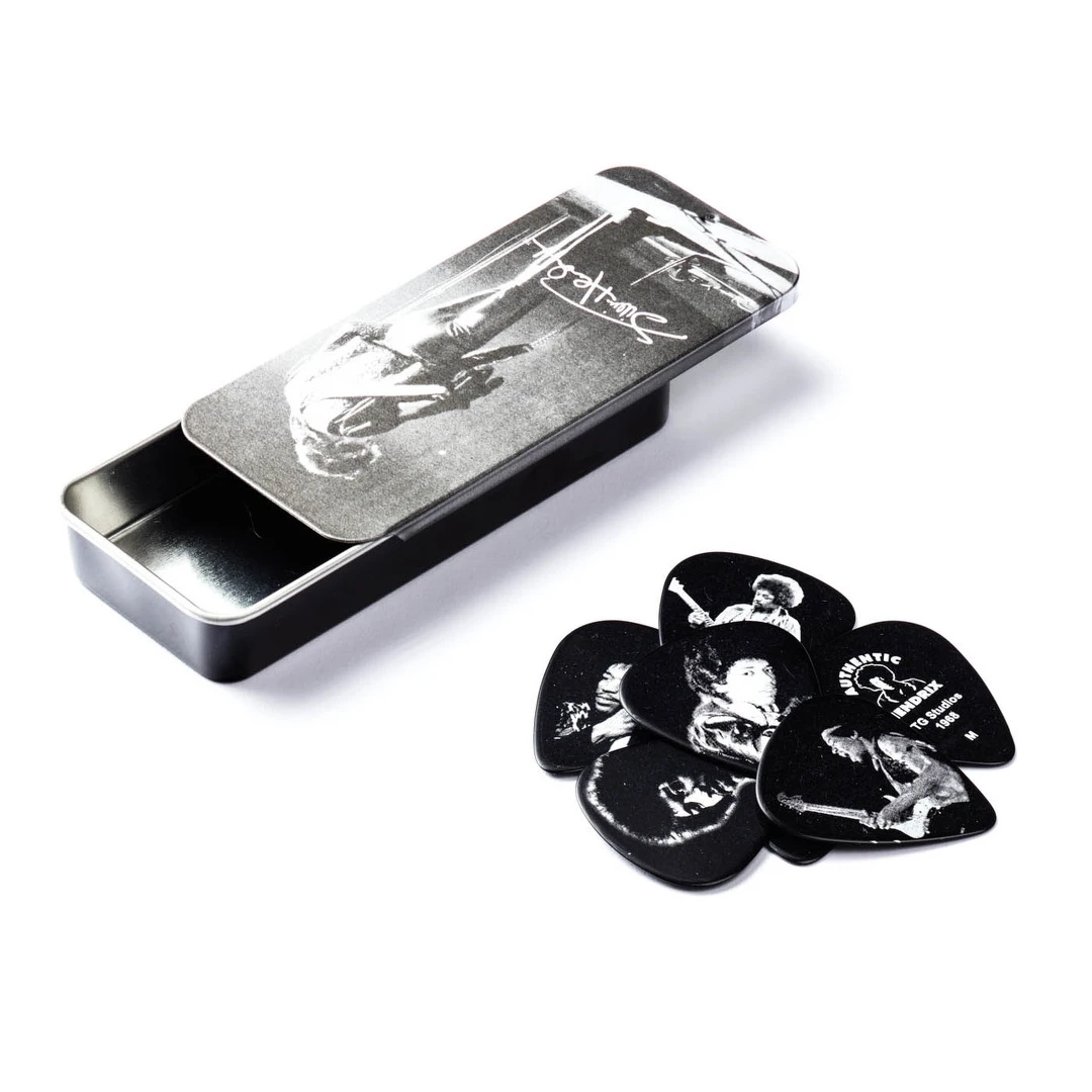 Набор медиаторов Dunlop JHPT06M Jimi Hendrix Silver Portrait