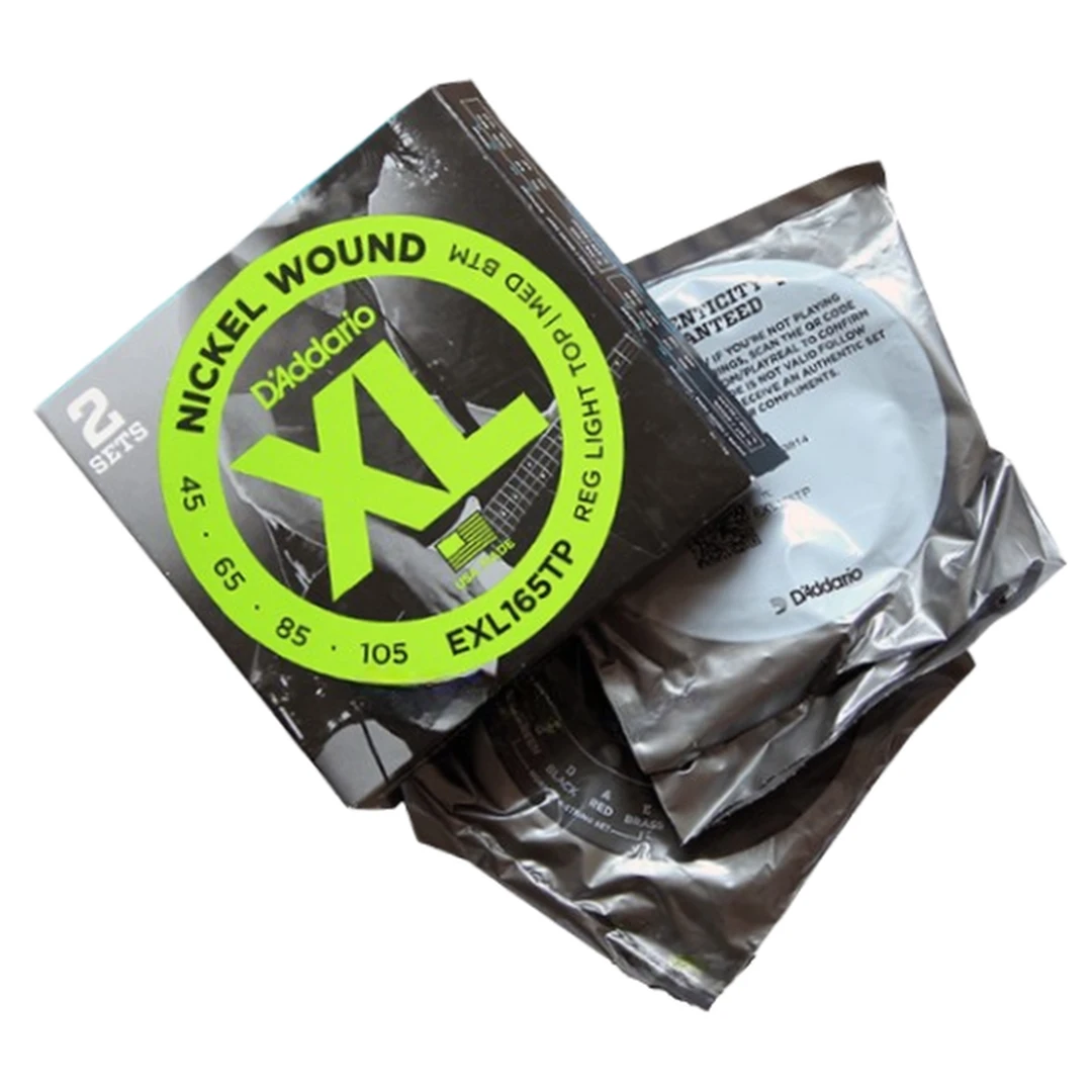 Струны для бас-гитары D’Addario EXL165TP 45-105