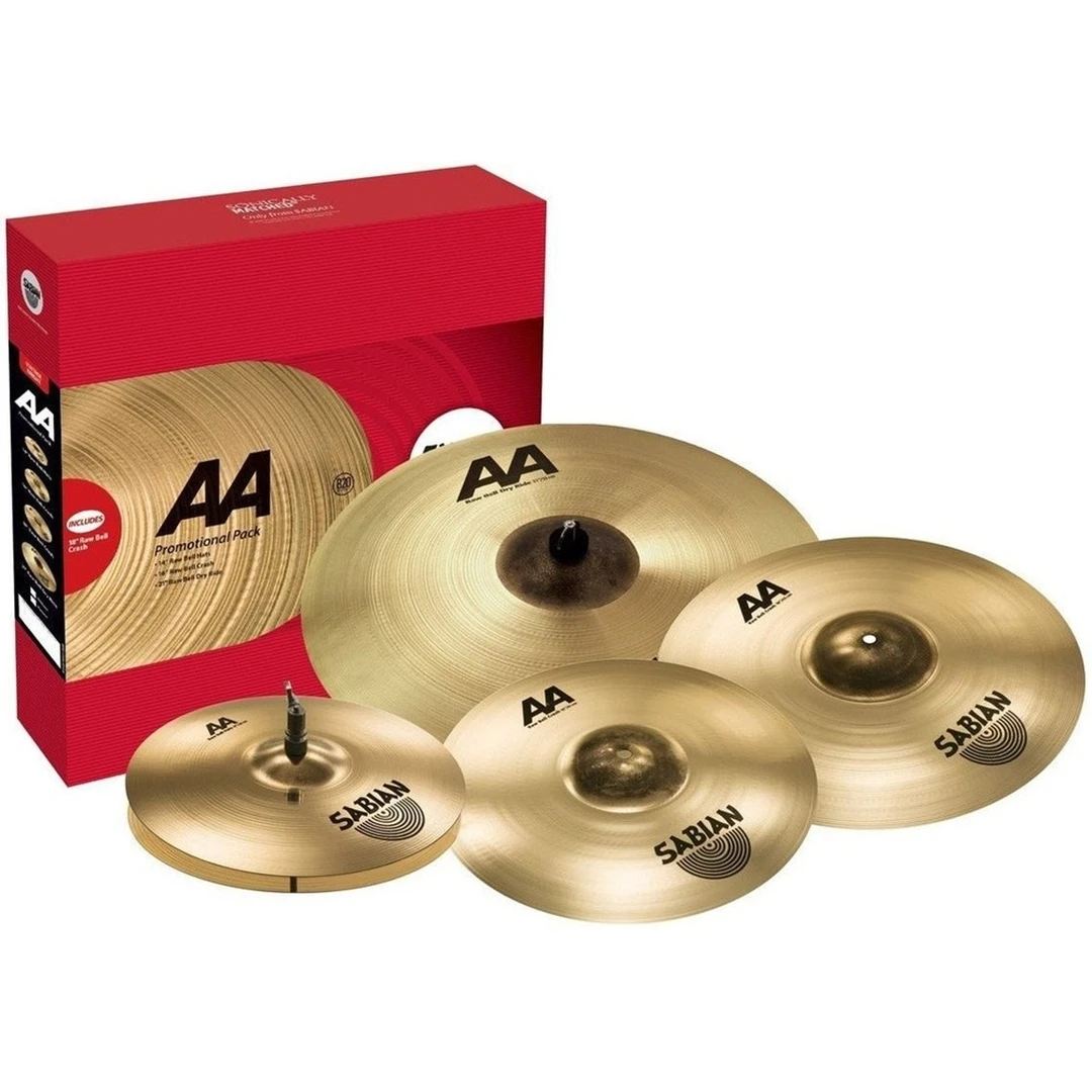 Комплект тарелок Sabian AA Raw Bell Pack