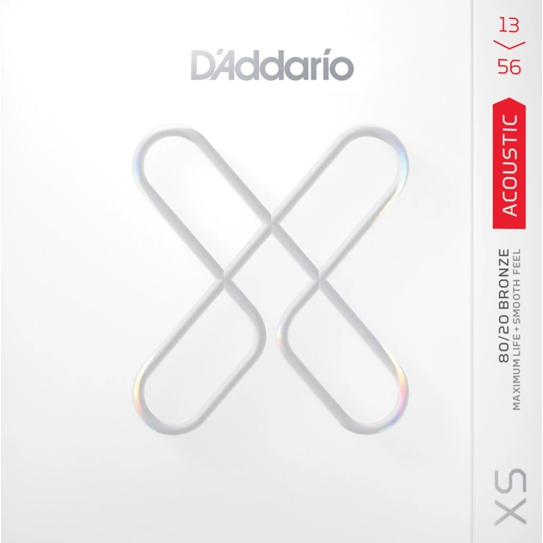 Струны для акустической гитары D'Addario XSABR1356 13-56