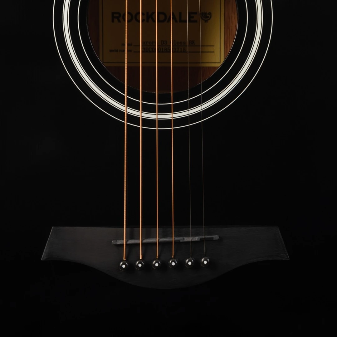 Акустическая гитара Rockdale Aurora D3 BK Gloss