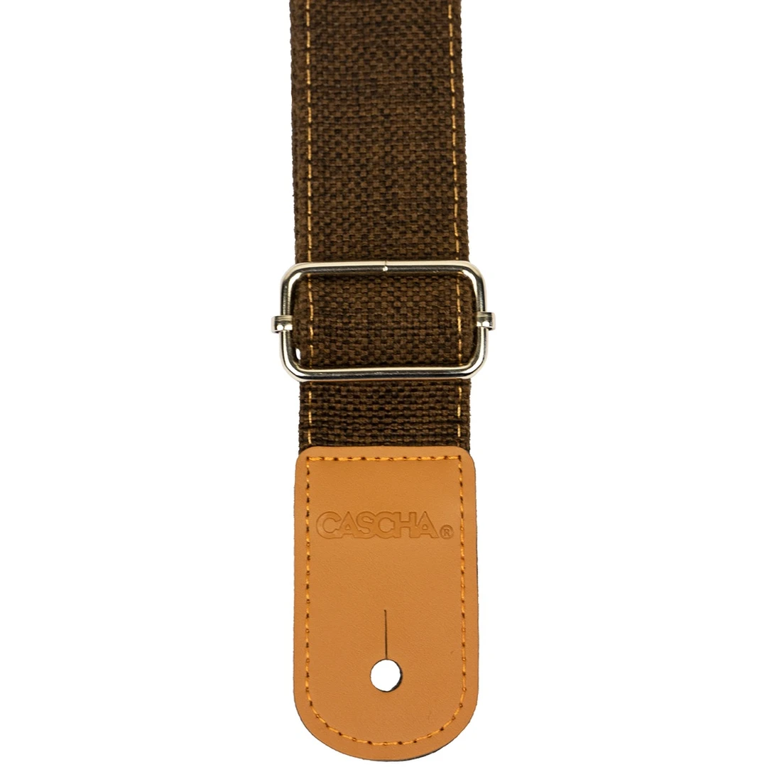 Ремень для укулеле Cascha HH 2201 Cotton Brown